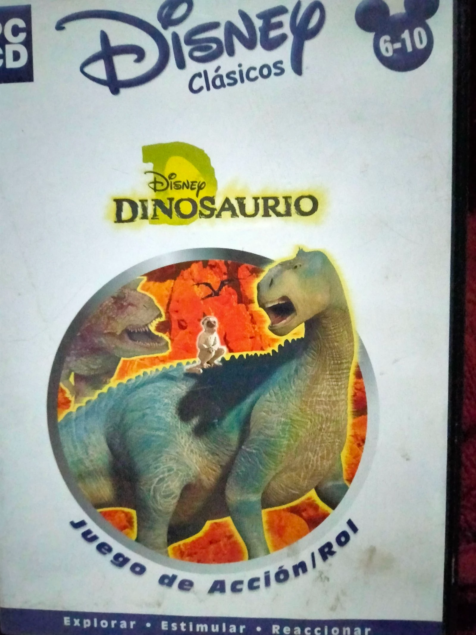 Juego de pc Dinosaurio de Disney